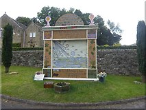 SK2276 : Well dressing in Eyam, 2017 by David Smith
