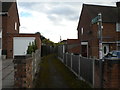 Public footpath to Ferguson Street, Ashmore Park