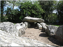 J0810 : The north-eastern end of the Proleek Wedge Tomb by Eric Jones