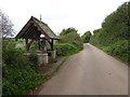 The lych gate at Cadbury church