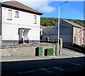 Telecoms cabinets on a Clydach Vale corner