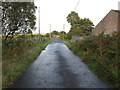 Sclandersburn Road at Water Works Buildings servicing Little Denny Reservoir