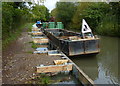 Construction work along the Ashby Canal