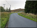 Road (B818) approaching Gartcarron Bridge