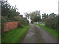 Track (footpath) to Knypersley Hall