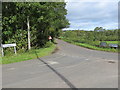 Road (B8062) heading for Waulkmill and Kinkell Bridge