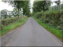 NN8419 : Road heading towards Balloch Mill by Peter Wood