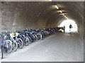 ST7564 : Bicycles in an underpass by Philip Halling