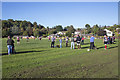 A rugby match at Croft Park, Kelso