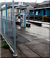 ST0291 : Porth railway station plaque by Jaggery