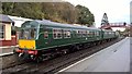 Daisy the diesel at Goathland