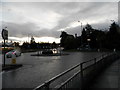 Roundabout at Glasgow Road, Riggs Road and Glover Street, Perth