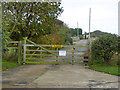 Entrance, Sherleys Farm