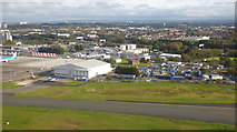 NS4766 : Glasgow Airport from the air by Thomas Nugent