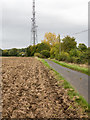 TL7855 : Road leading to mast by Trevor Littlewood