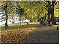 On Victoria Embankment in October