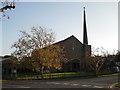TQ2995 : St. Thomas's Church, Oakwood, in autumn by Paul Bryan