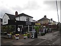 SJ8849 : Florist's shop, by A53, Leek New Road by David Smith