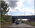 A50 overbridge at junction with A500