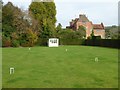 TQ4551 : Croquet lawn at Chartwell by Philip Halling
