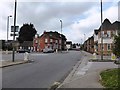 Road junction in Old Woking