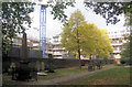 Autumn in Bunhill Fields - The North West Corner