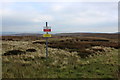 SE0695 : Warning Sign on Ellerton Moor by Chris Heaton