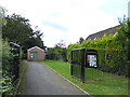 Entrance to Sandbach Park from Adlington Drive