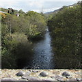 Downstream along the Rhondda River, Dinas