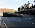 Junction of Vicarage Road and Dinas Road, Penygraig