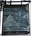 White Rock Hotel name sign, Penygraig