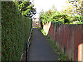 Footpath off Adlington Drive