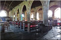 SW7921 : Interior of St. Keverne's church, St. Keverne, Cornwall by Derek Voller