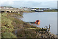 West bank of the River Usk, Newport