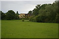 View across fields to a mock-castle, Britwell Salome