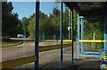 SX9691 : Park and ride bus shelter, Sowton by Derek Harper
