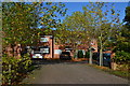 Housing at the end of Stonechat Drive