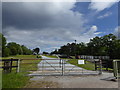 Gate on the track by Banavie Locks