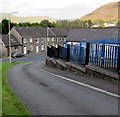 Steep descent to Dinas Road, Penygraig