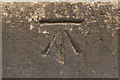 Cut Bench Mark, Town Street (Wall), Beeston