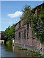 Derelict factory south-east of Hanley, Stoke-on-Trent