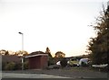 Bus stop on Crawley Road, Woburn