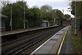 Holmwood station looking North East towards London