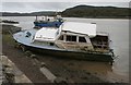 NX8355 : Abandoned boat, Kippford by Richard Sutcliffe