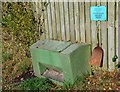 Grit bin with shovel, Lindean