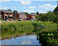 Canalside housing near Northwood, Stoke-on-Trent