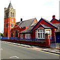 SJ3350 : Trinity Presbyterian Church of Wales church and hall, Wrexham by Jaggery