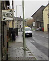 Old-style direction sign, Brook Street, Williamstown