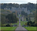 Driveway to Harlaxton Manor