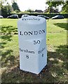 Old Milestone by the A325, Portsmouth Road, opposite Frimley Park Hospital